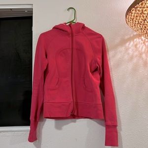 Lululemon scuba hoodie, size 8, pink